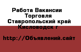 Работа Вакансии - Торговля. Ставропольский край,Кисловодск г.